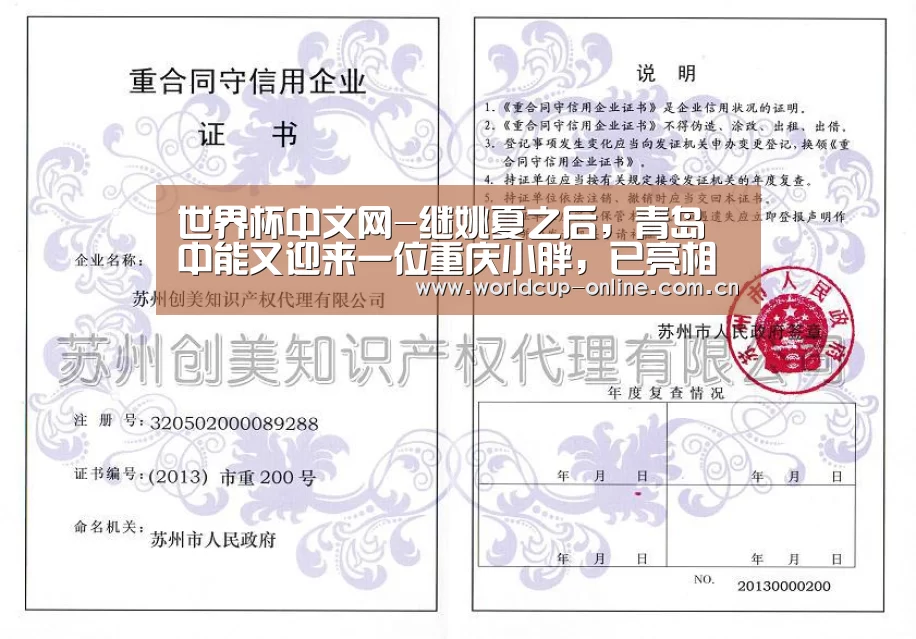 世界杯中文网-继姚夏之后,青岛中能又迎来一位重庆小胖,已亮相热身赛(图1) 举办城市
